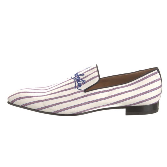 Christian Louboutin Other - Christian Louboutin Striped Loafers